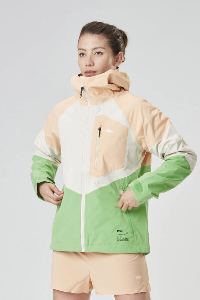 Picture Organic W's Abstral+ 2.5L Jacket - Recycled Polyester & Circular Polyester Absinthe Green Jacket