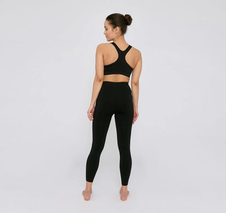 W's Active Seamless Leggings - Recycled Nylon Pants Organic Basics