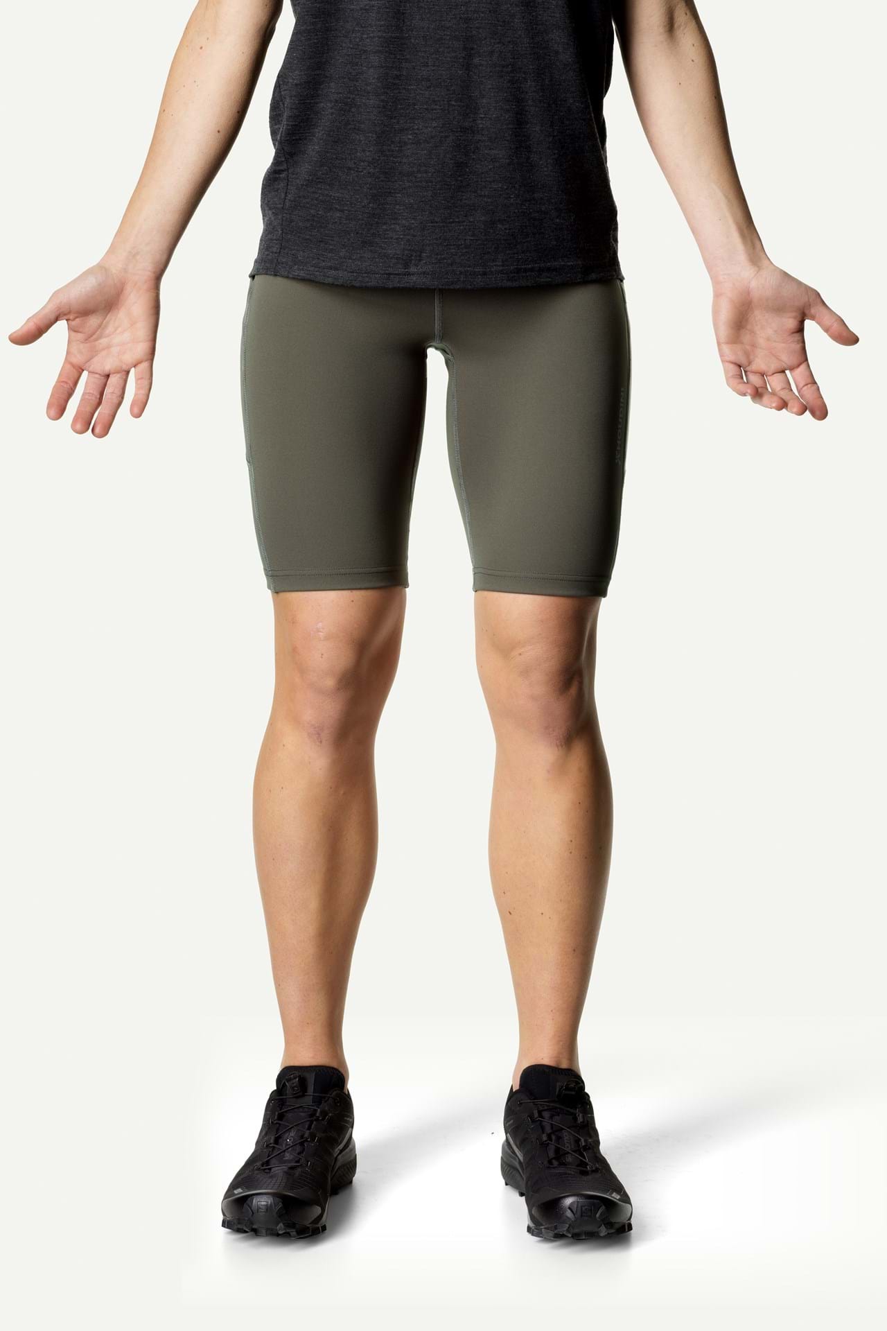 Houdini - W's Adventure Short Tights - Recycled Polyester - Weekendbee - sustainable sportswear