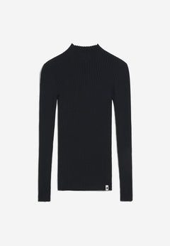 Armedangels W's Alaania Pullover - 100% Organic Cotton Black Shirt
