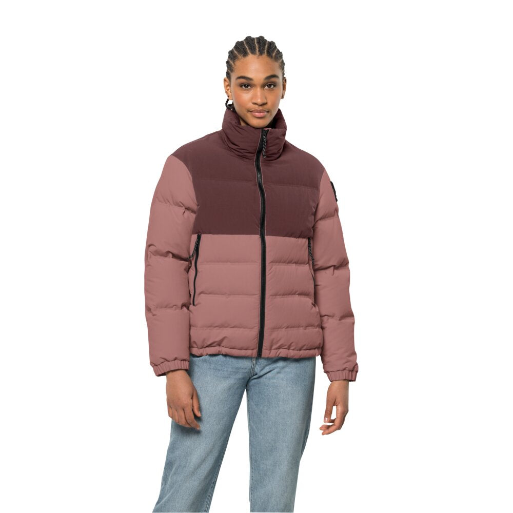 W's Alex Down Jacket - Recycled PA & PET & RDS-certified Down Jacket Jack Wolfskin Afterglow S
