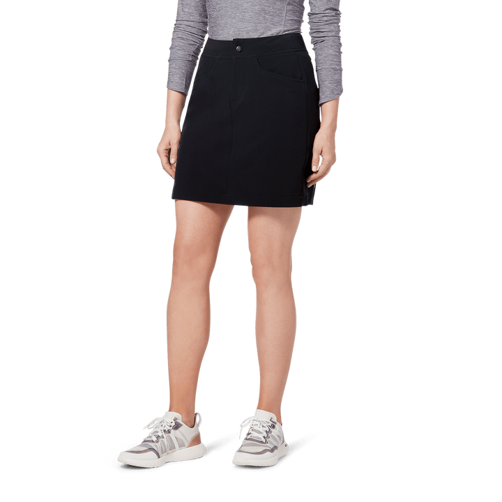 W's Alpine Mtn Pro Skort - Recycled polyester Skirt Royal Robbins Jet Black 6/S