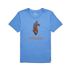 Cotopaxi W's Altitude Llama Organic T-Shirt - Organic cotton & Recycled polyester Lupine Shirt