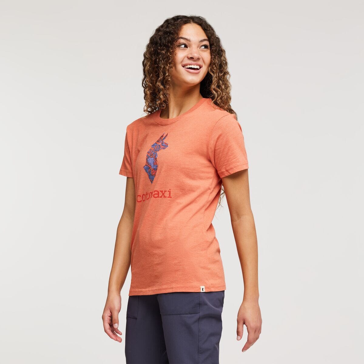 Cotopaxi W's Altitude Llama Organic T-Shirt - Organic cotton & Recycled polyester Nectar Shirt