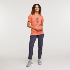 Cotopaxi W's Altitude Llama Organic T-Shirt - Organic cotton & Recycled polyester Nectar Shirt