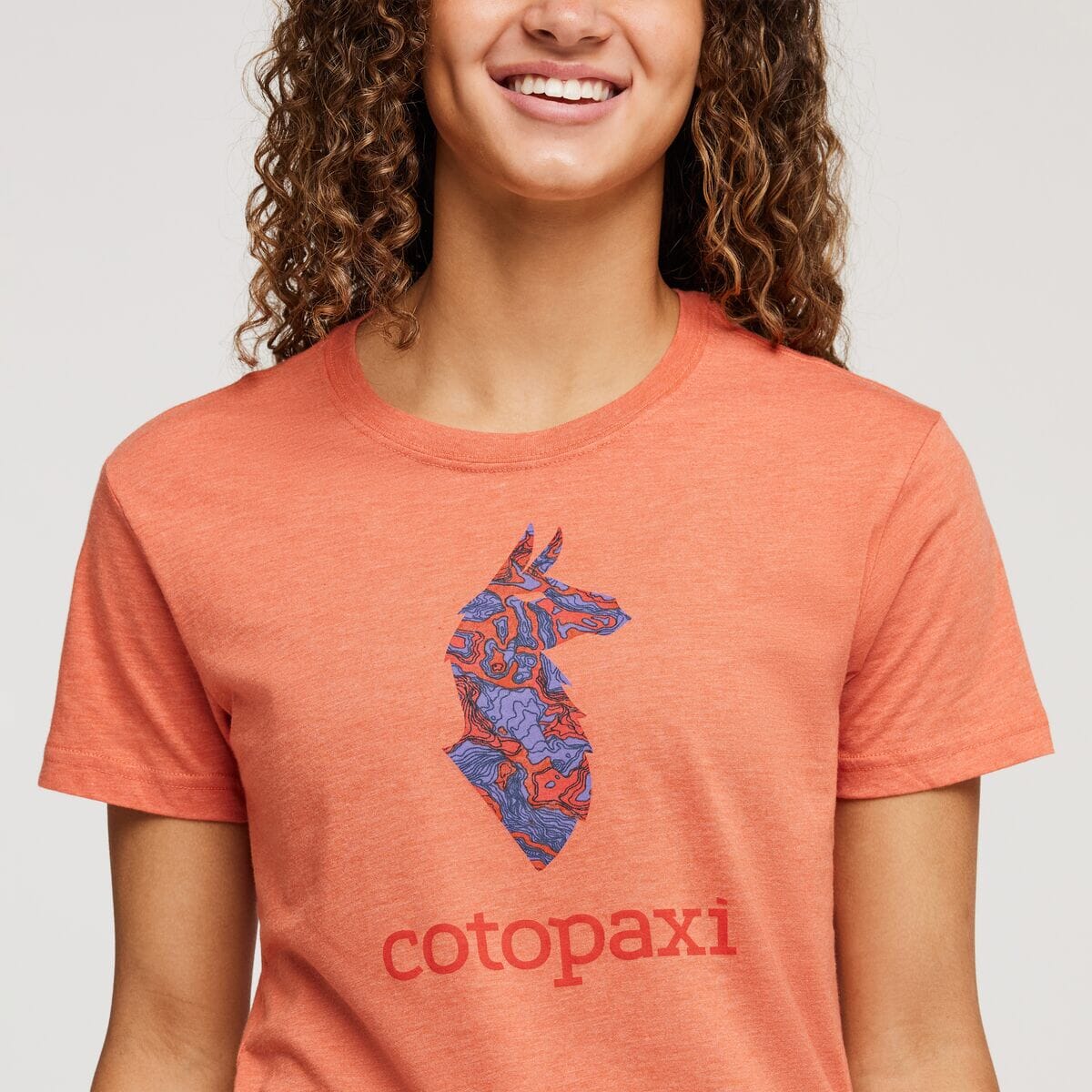 Cotopaxi W's Altitude Llama Organic T-Shirt - Organic cotton & Recycled polyester Nectar Shirt