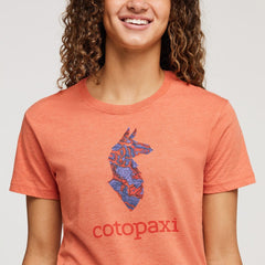 Cotopaxi W's Altitude Llama Organic T-Shirt - Organic cotton & Recycled polyester Nectar Shirt