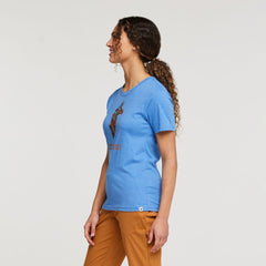 Cotopaxi W's Altitude Llama Organic T-Shirt - Organic cotton & Recycled polyester Lupine Shirt