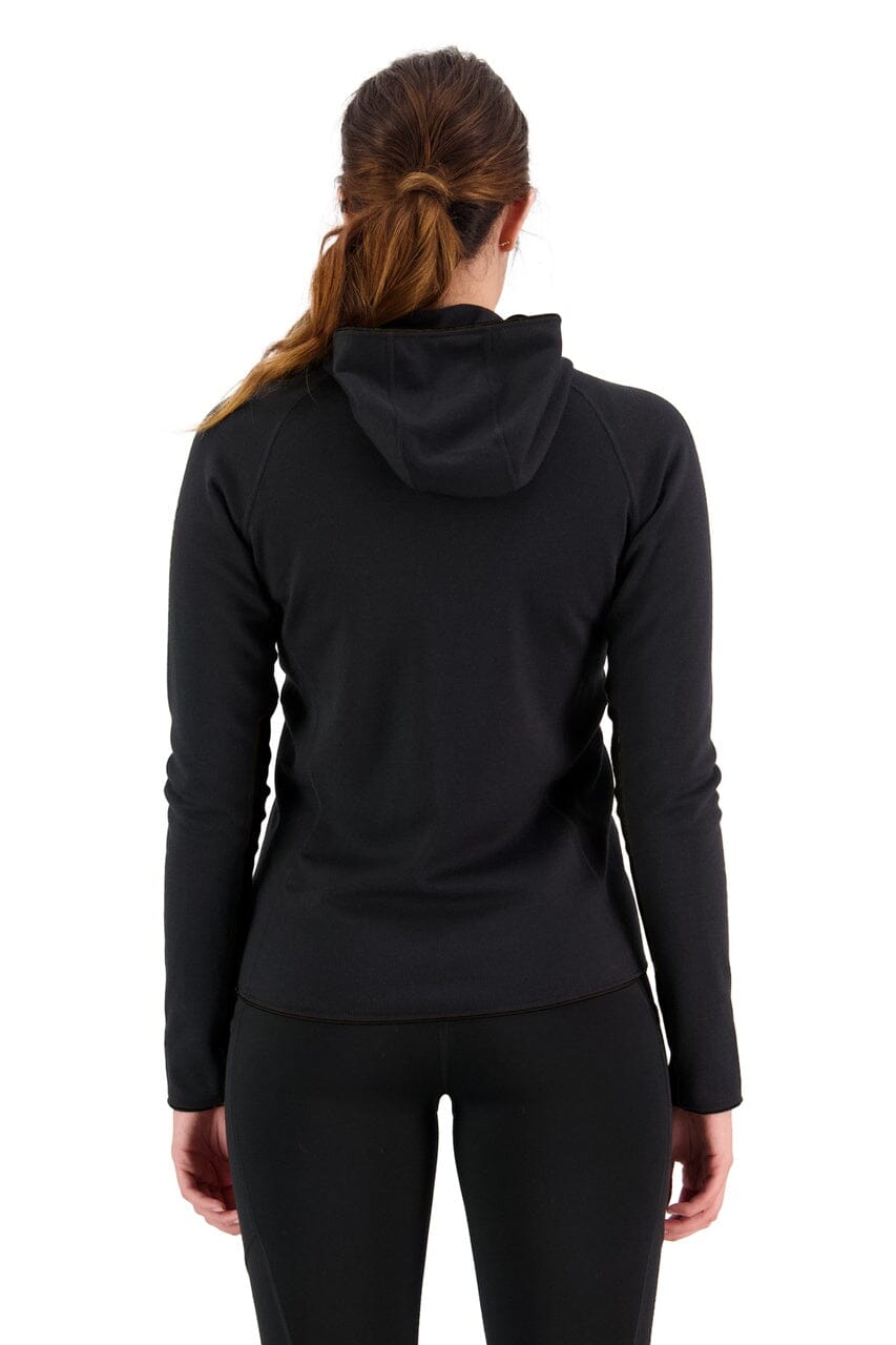 Mons Royale - W's Approach Gridlock Hood - Merino Wool & Recycled polyester - Weekendbee - sustainable sportswear