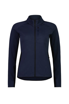 Mons Royale W's Approach Gridlock Jacket - Merino Wool & Recycled polyester Midnight Jacket