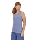 Patagonia W's Arnica Tank - Organic cotton & TENCEL™ Light Current Blue Shirt