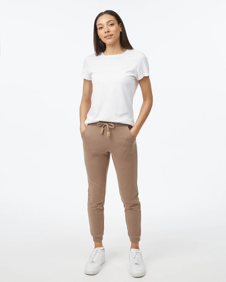 W's Bamone Sweatpant - Made From Recycled Polyester & Organic Cotton Pants Tentree Pine Bark S