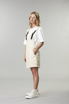 Picture Organic W's Baylee Overalls - 100% Organic Cotton Wood Ash Onepieces