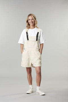 Picture Organic W's Baylee Overalls - 100% Organic Cotton Wood Ash Onepieces