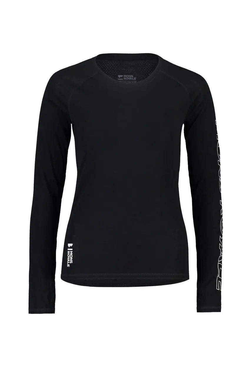 W's Bella Tech Long Sleeve - Merino wool Shirt Mons Royale