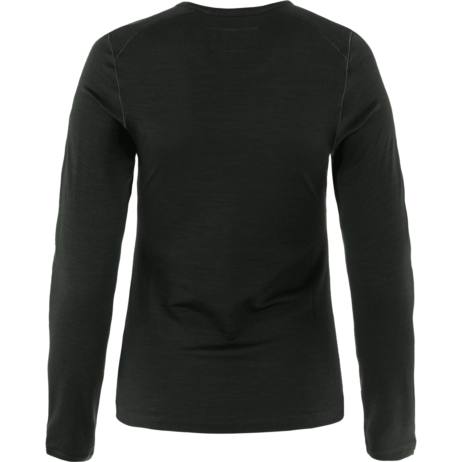 Fjällräven W's Bergtagen Thinwool LS Shirt - 100% Merino Wool Black Shirt