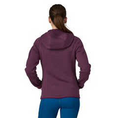 Patagonia W's Better Sweater Hoody - Recycled Polyester Night Plum Shirt