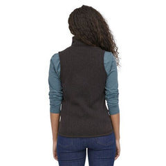 Patagonia W's Better Sweater Vest - 100% recycled polyester Black Jacket