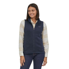 Patagonia W's Better Sweater Vest - 100% recycled polyester New Navy Jacket