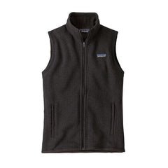 Patagonia W's Better Sweater Vest - 100% recycled polyester Black Jacket