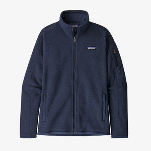 Patagonia W's Better Sweater® Fleece Jacket - 100% Recycled Polyester New Navy