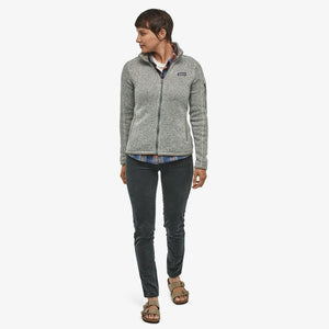 Patagonia W's Better Sweater® Fleece Jacket - 100% Recycled Polyester Birch White