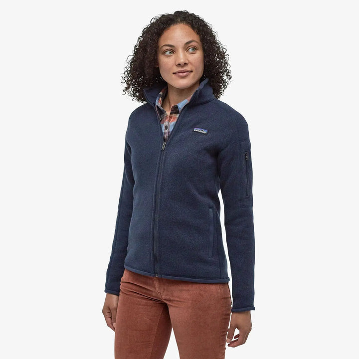 W's Better Sweater® Fleece Jacket - 100% Recycled Polyester Shirt Patagonia New Navy S