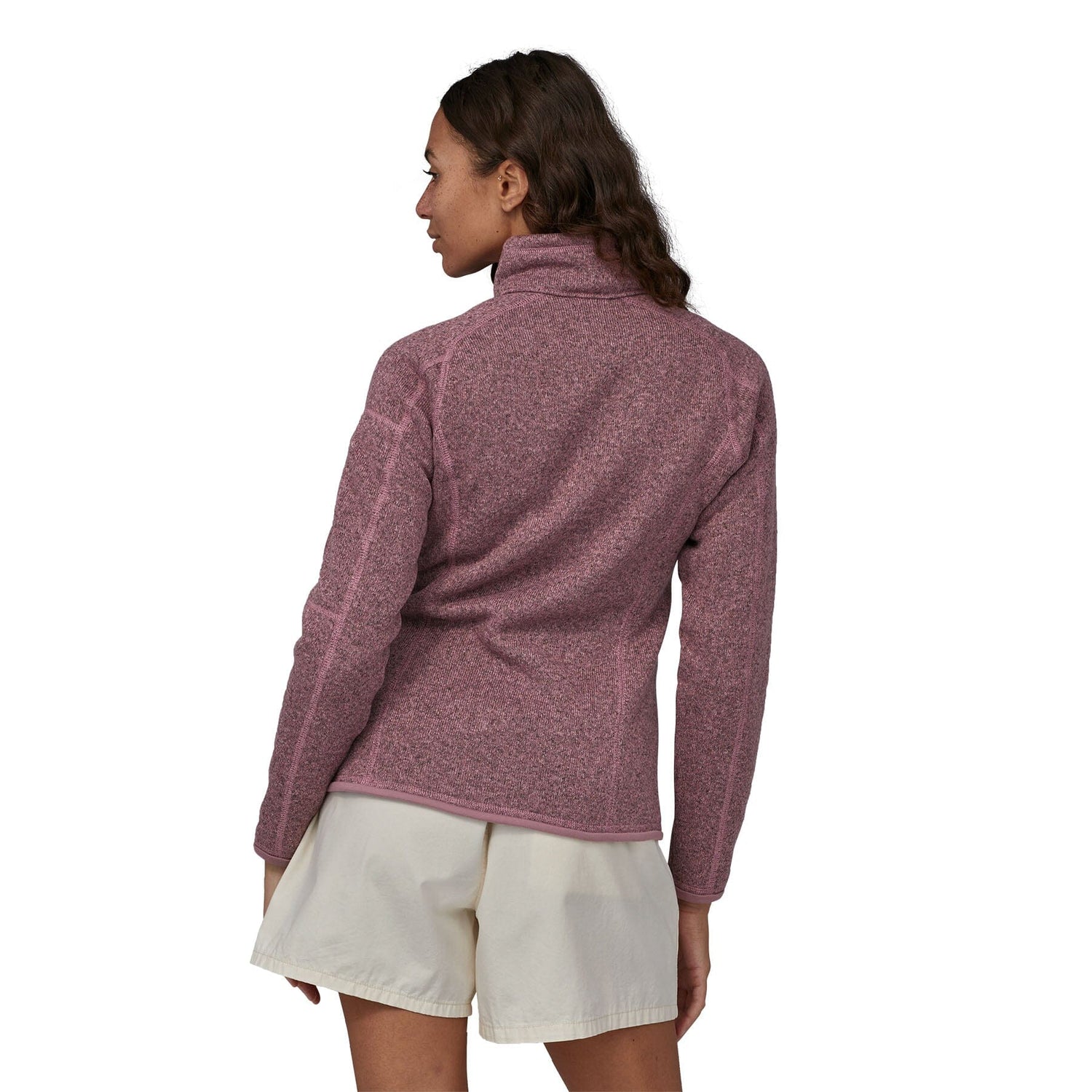 Patagonia W's Better Sweater® Fleece Jacket - 100% Recycled Polyester Evening Mauve Shirt