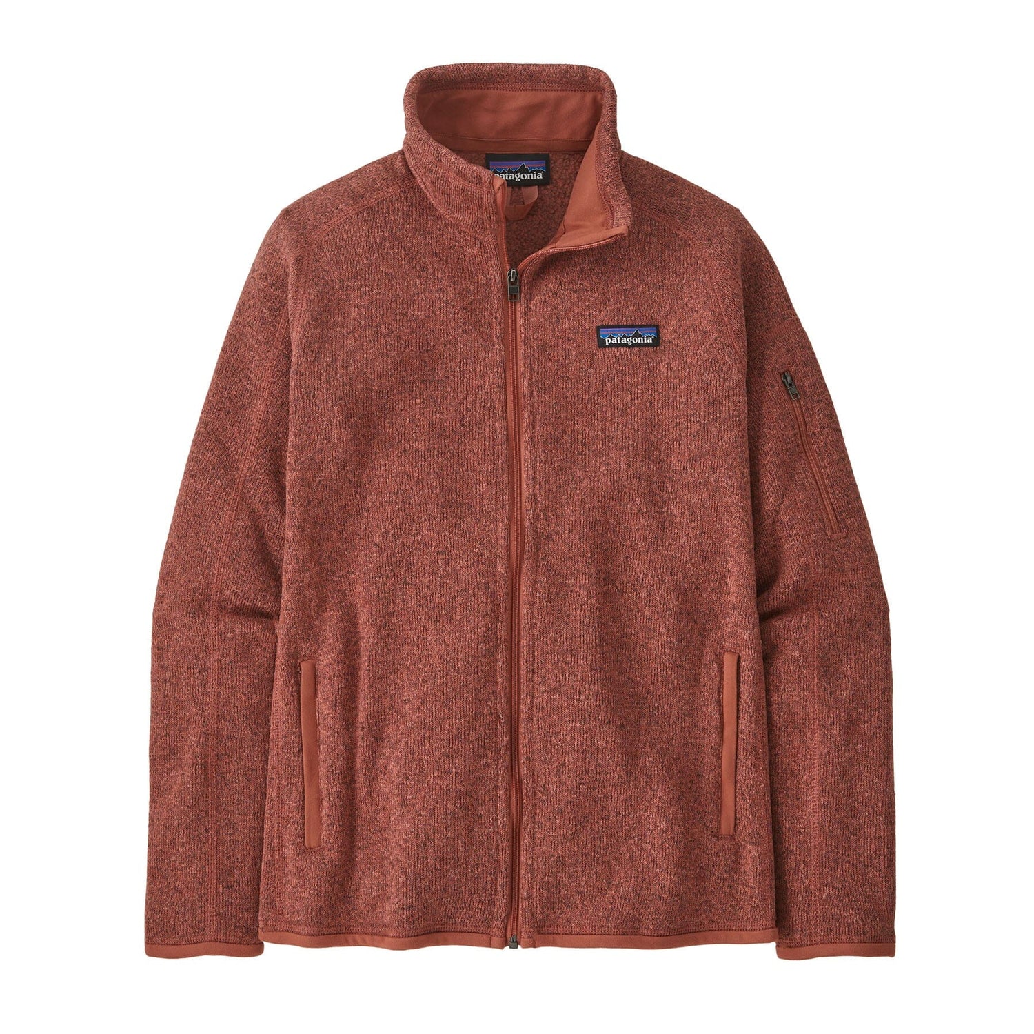 Patagonia W's Better Sweater® Fleece Jacket - 100% Recycled Polyester Burl Red Shirt