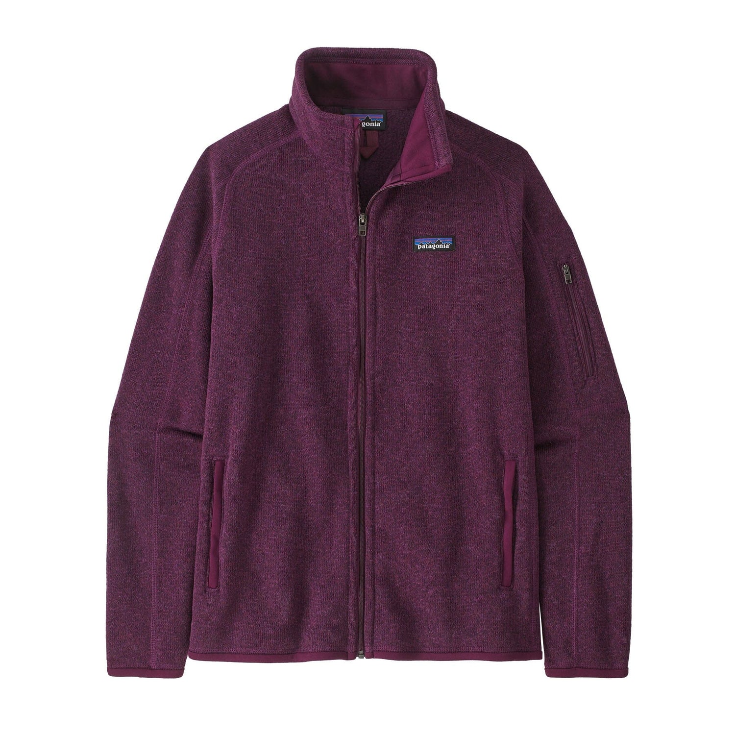Patagonia W's Better Sweater® Fleece Jacket - 100% Recycled Polyester Night Plum Shirt