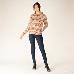 Sherpa - W's Bhutan Full-Zip Fleece Hoodie - Recycled Polyester - Weekendbee - sustainable sportswear
