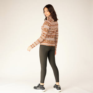 Sherpa W's Bhutan Pullover - Recycled Polyester Amber