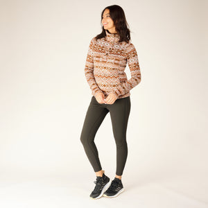 Sherpa W's Bhutan Pullover - Recycled Polyester Amber
