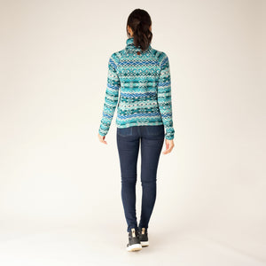 Sherpa W's Bhutan Pullover - Recycled Polyester Verdigris