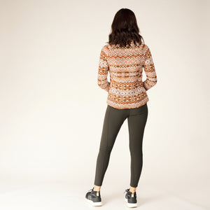 Sherpa W's Bhutan Pullover - Recycled Polyester Amber