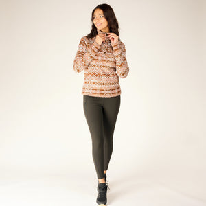 Sherpa W's Bhutan Pullover - Recycled Polyester Amber