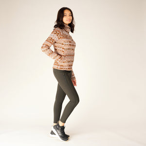 Sherpa W's Bhutan Pullover - Recycled Polyester Amber