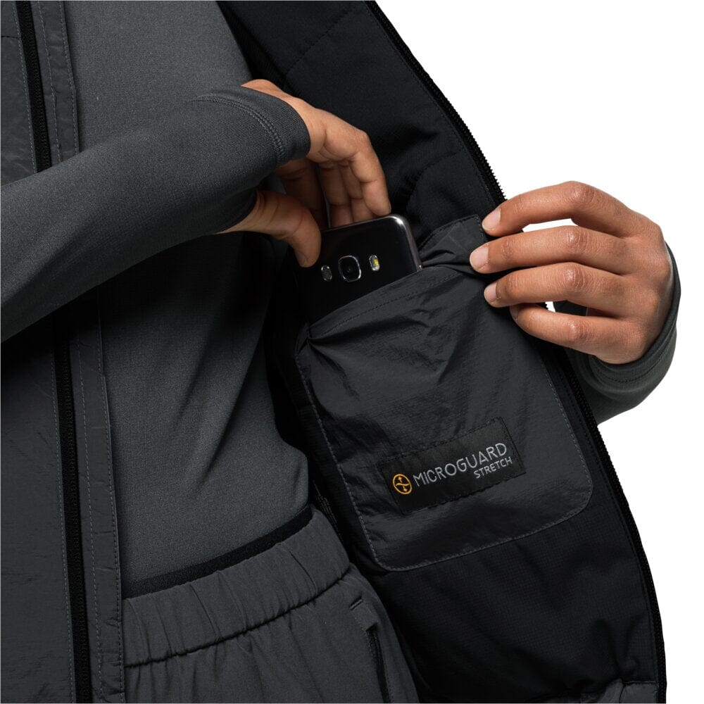 Jack Wolfskin - W's Bike Commute Ins Vest - Recycled PA & Recycled PET - Weekendbee - sustainable sportswear
