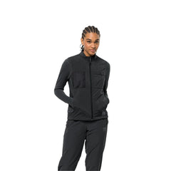 Jack Wolfskin - W's Bike Commute Ins Vest - Recycled PA & Recycled PET - Weekendbee - sustainable sportswear
