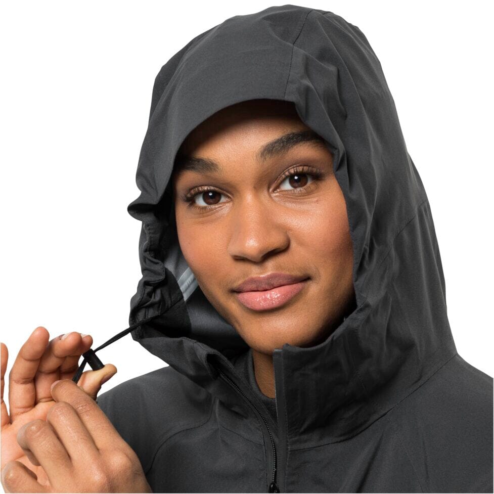 W's Bike Commute Mono Jacket - Recycled polyester & polyester Jacket Jack Wolfskin