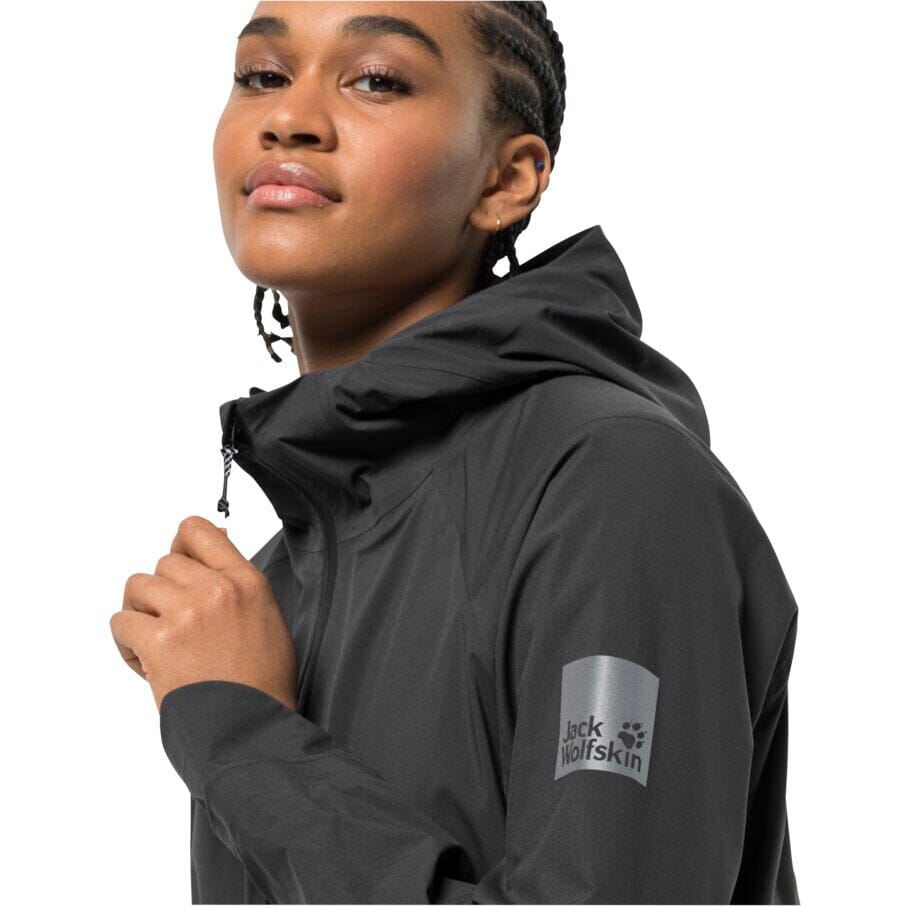 W's Bike Commute Mono Jacket - Recycled polyester & polyester Jacket Jack Wolfskin