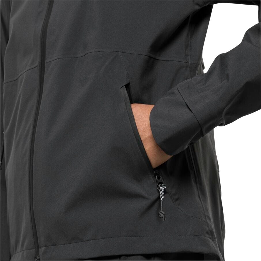 W's Bike Commute Mono Jacket - Recycled polyester & polyester Jacket Jack Wolfskin
