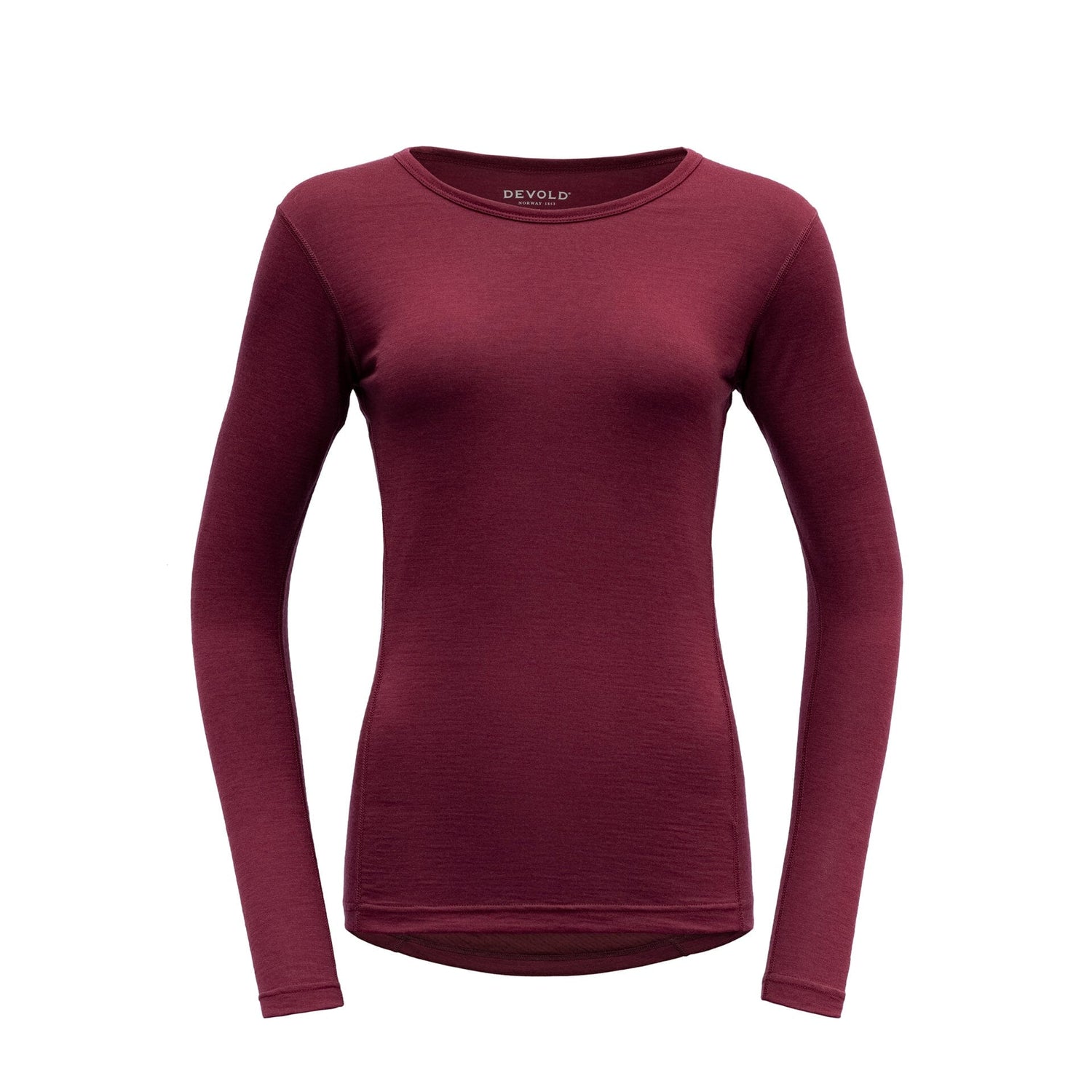 Devold W's Breeze Shirt - 100% Merino Wool Beetroot Shirt