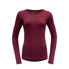 Devold W's Breeze Shirt - 100% Merino Wool Beetroot Shirt