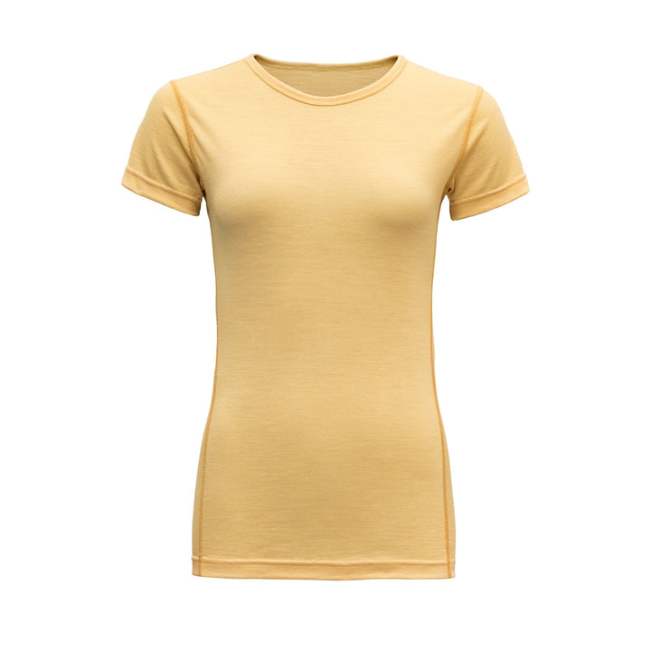 W's Breeze T-shirt - 100% Merino wool Shirt Devold Honey S