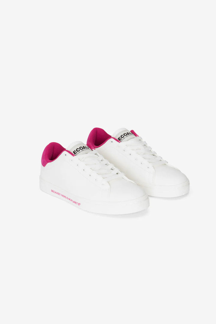 W's Brisbanealf Sneakers - 100% Recycled nylon Shoes Ecoalf Raspberry Sorbet 38