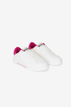 Ecoalf W's Brisbanealf Sneakers - 100% Recycled nylon Raspberry Sorbet Shoes