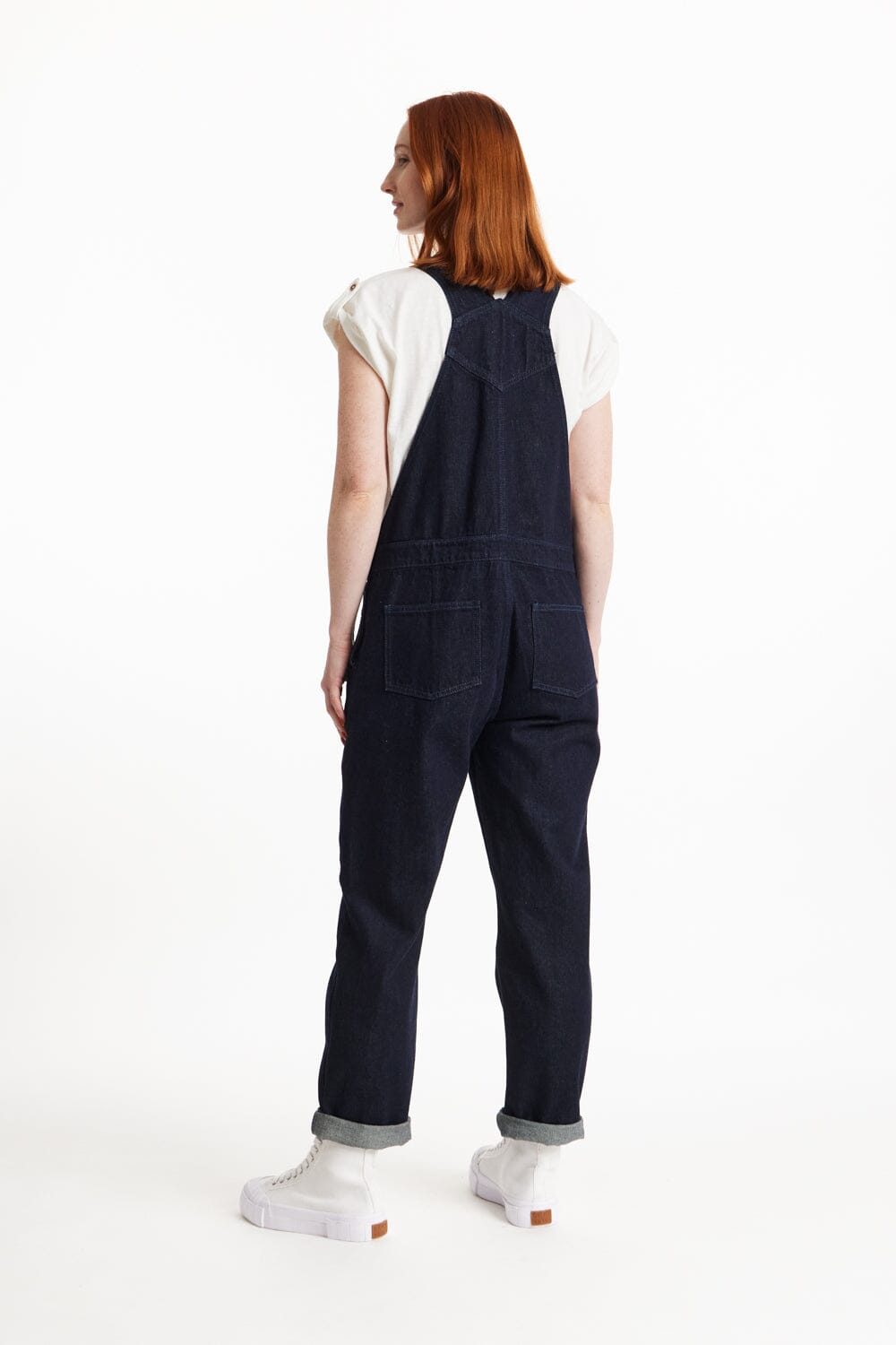 People Tree Women's Brooklyn Denim Dungarees - Organic Cotton – Weekendbee  - premium sportswear