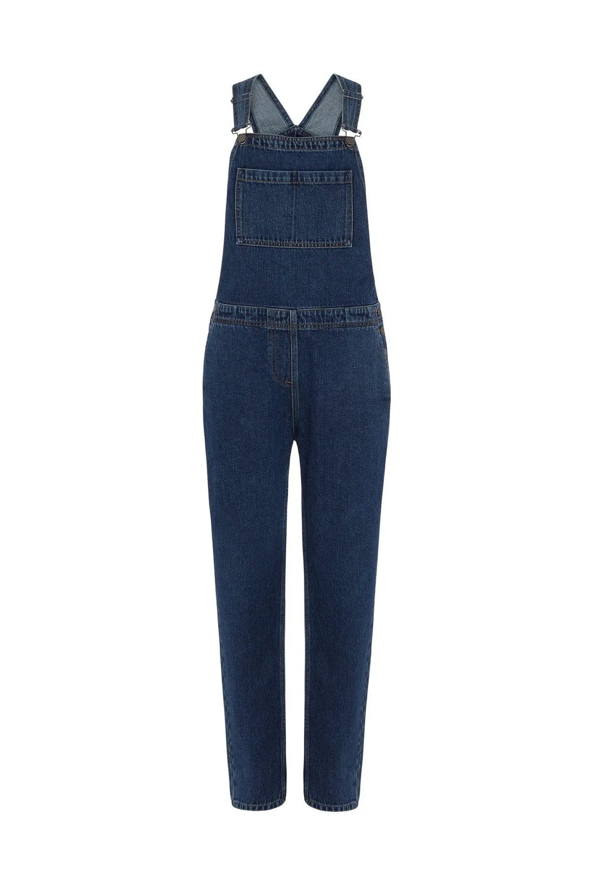 W's Brooklyn Denim Dungarees - Organic Cotton Onepieces People Tree