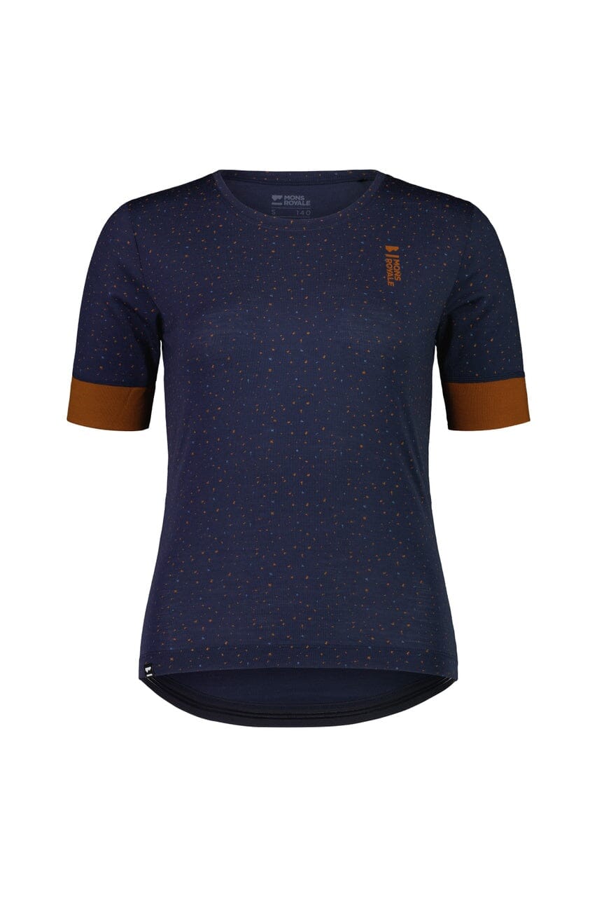 Mons Royale - W's Cadence T-shirt - Merino Wool - Weekendbee - sustainable sportswear